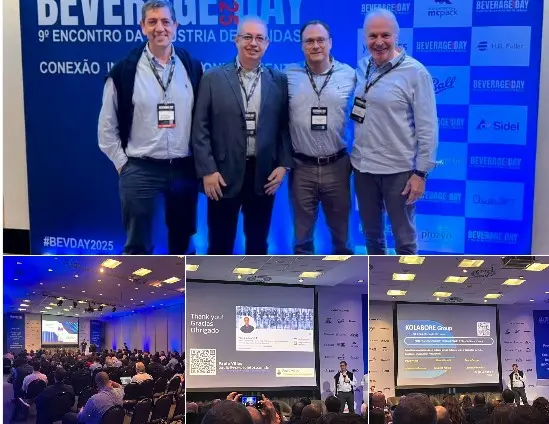 Sócios da Kolabore no 9º Encontro da Indústria de Bebidas